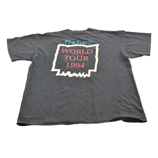 Vintage 1994 Pink Floyd Division Bell World Tour Graphic Band T-Shirt Mens XL from propervintagecanada