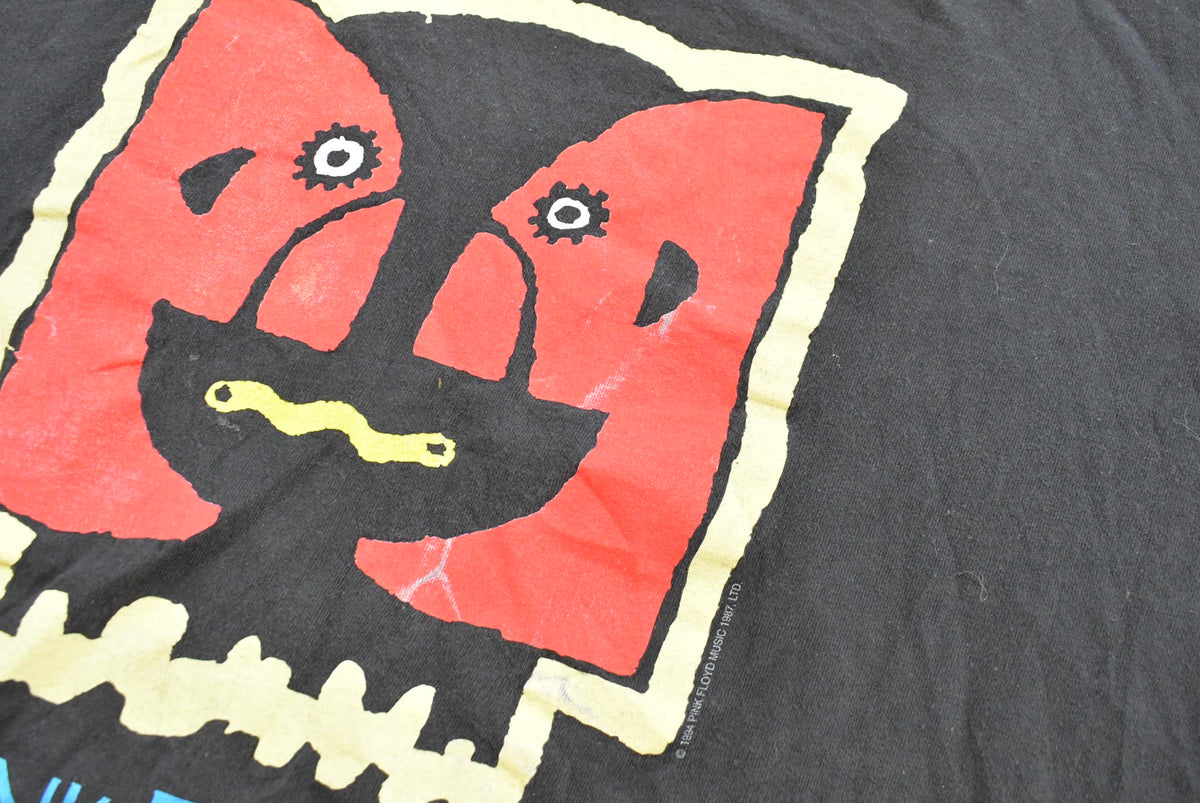 Vintage 1994 Pink Floyd Division Bell World Tour Graphic Band T-Shirt Mens XL from propervintagecanada