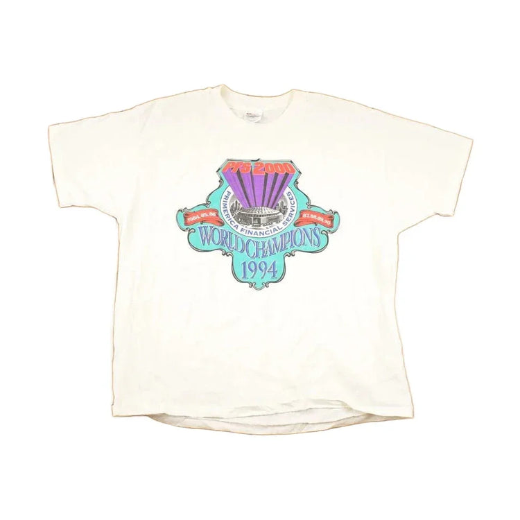 Vintage 1994 Primerica Financial World Championships Souvenir Travel T-Shirt Men's XL from propervintagecanada