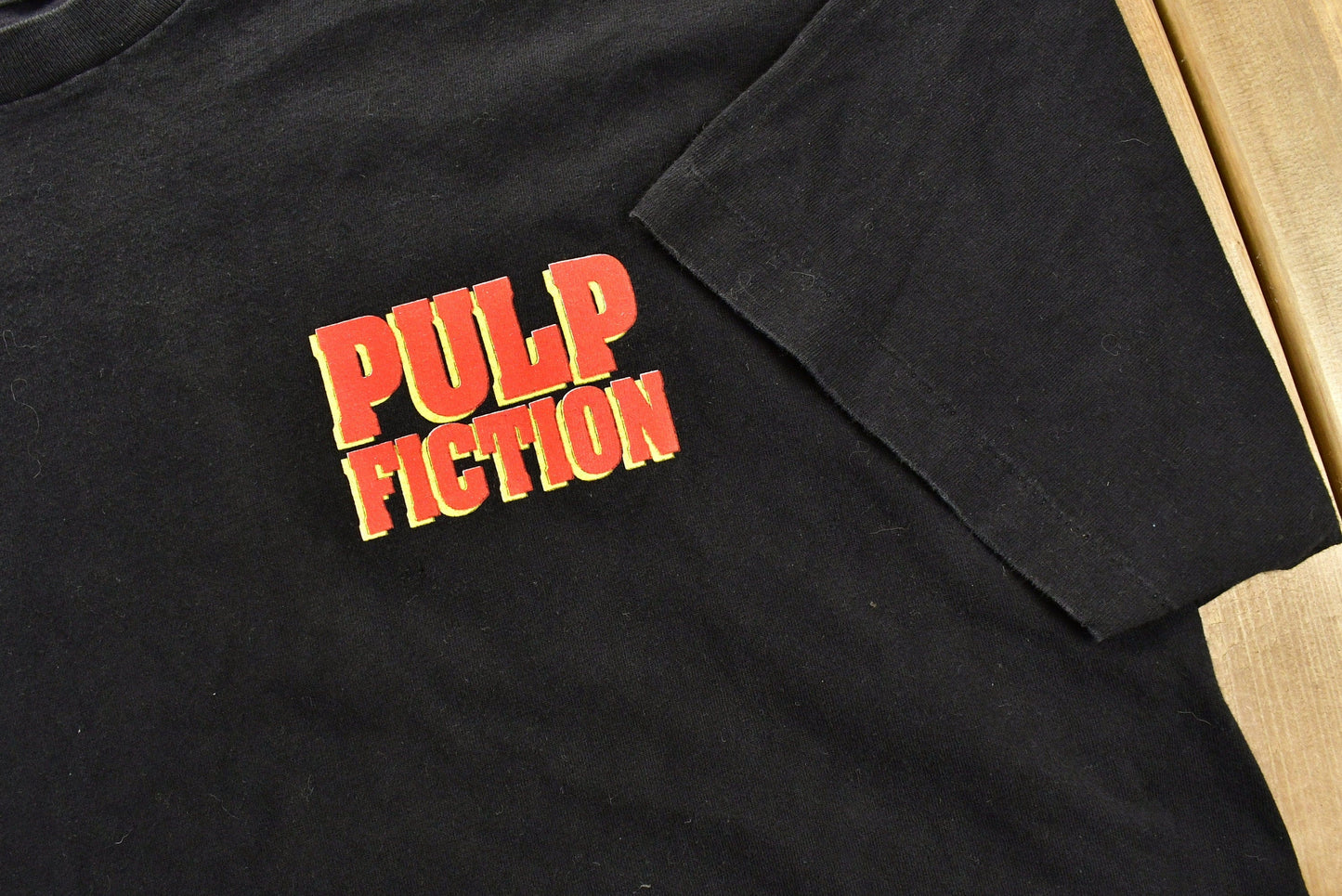 Vintage 1994 Pulp Fiction Movie Promo T-shirt Men's Large from propervintagecanada