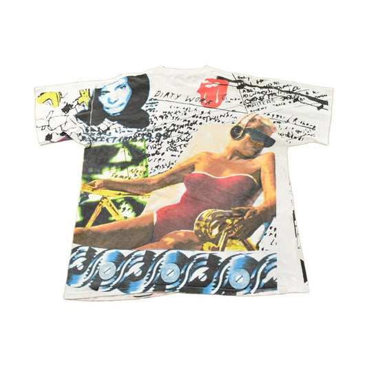 Vintage 1994 Rolling Stones Some Girls Tour All Over Print T-Shirt Men's XL from propervintagecanada