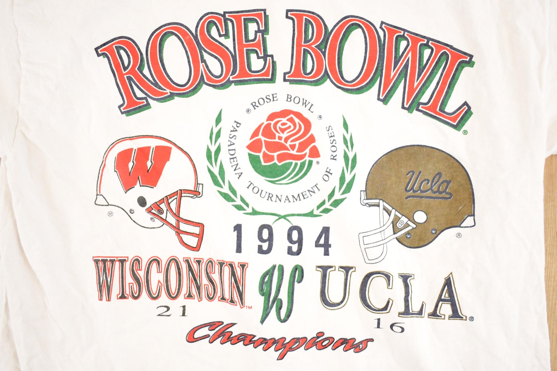 Vintage 1994 Rose Bowl Football Collegiate T-Shirt Men's M from propervintagecanada