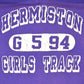 Vintage 1994 Russell Athletic Hermiston Girls Track Hoodie Sweater Women's L from propervintagecanada