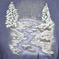 Vintage 1994 Snow Forest Artisans Double Collar Souvenir Crewneck Sweatshirt Men's M from propervintagecanada