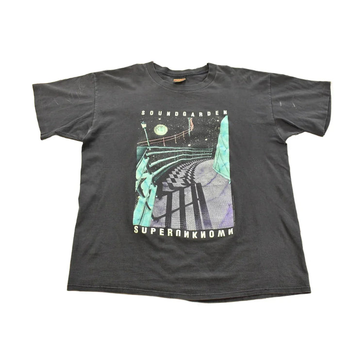 Vintage 1994 Soundgarden Super Unknown Band T-Shirt Men's XL from propervintagecanada