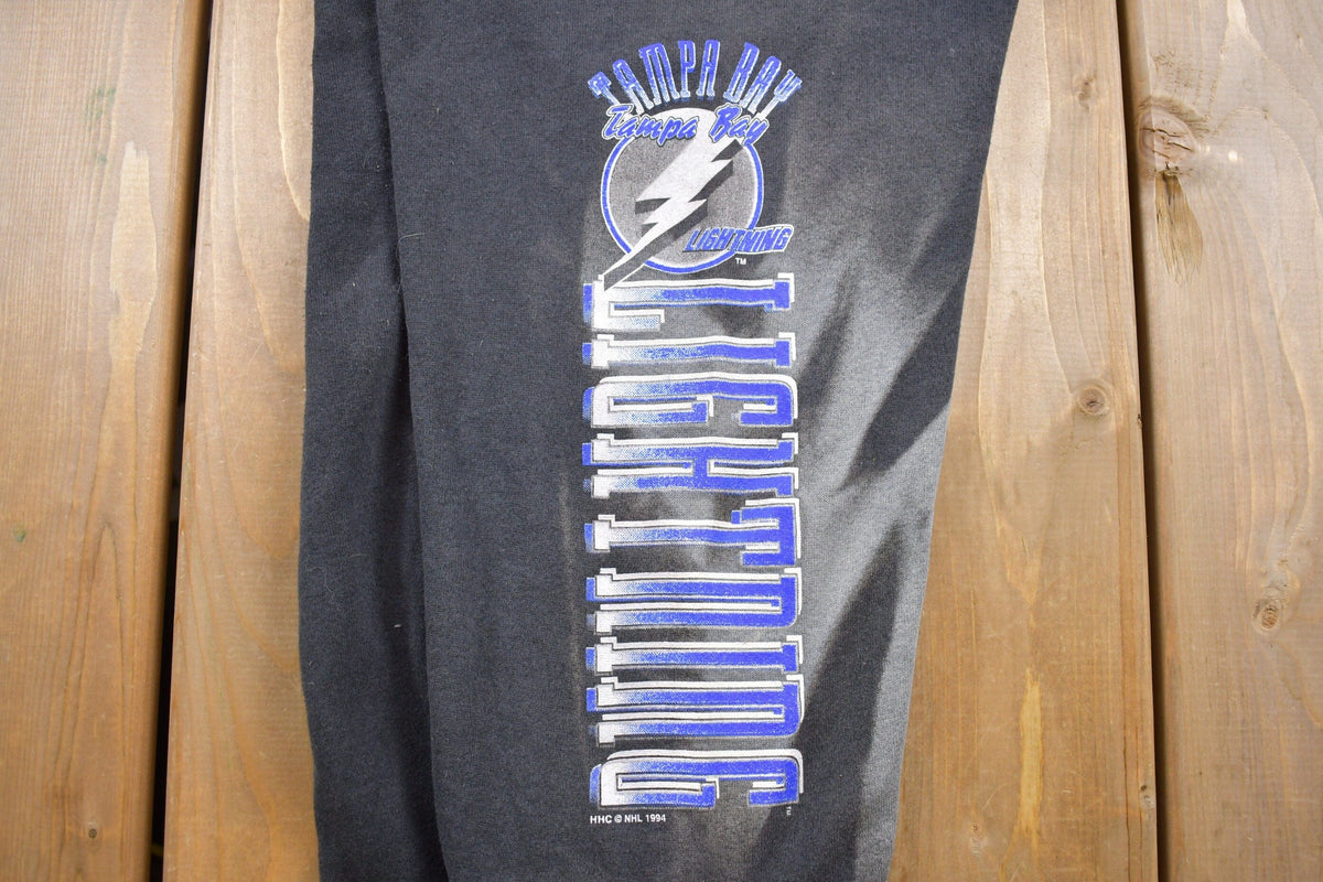 Vintage 1994 Tampa Bay Lighting Sweatpants Men's 30 x 27 from propervintagecanada
