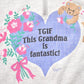 Vintage 1994 TGIF Grandma Quarter Zip Crewneck Sweater Men's Small from propervintagecanada