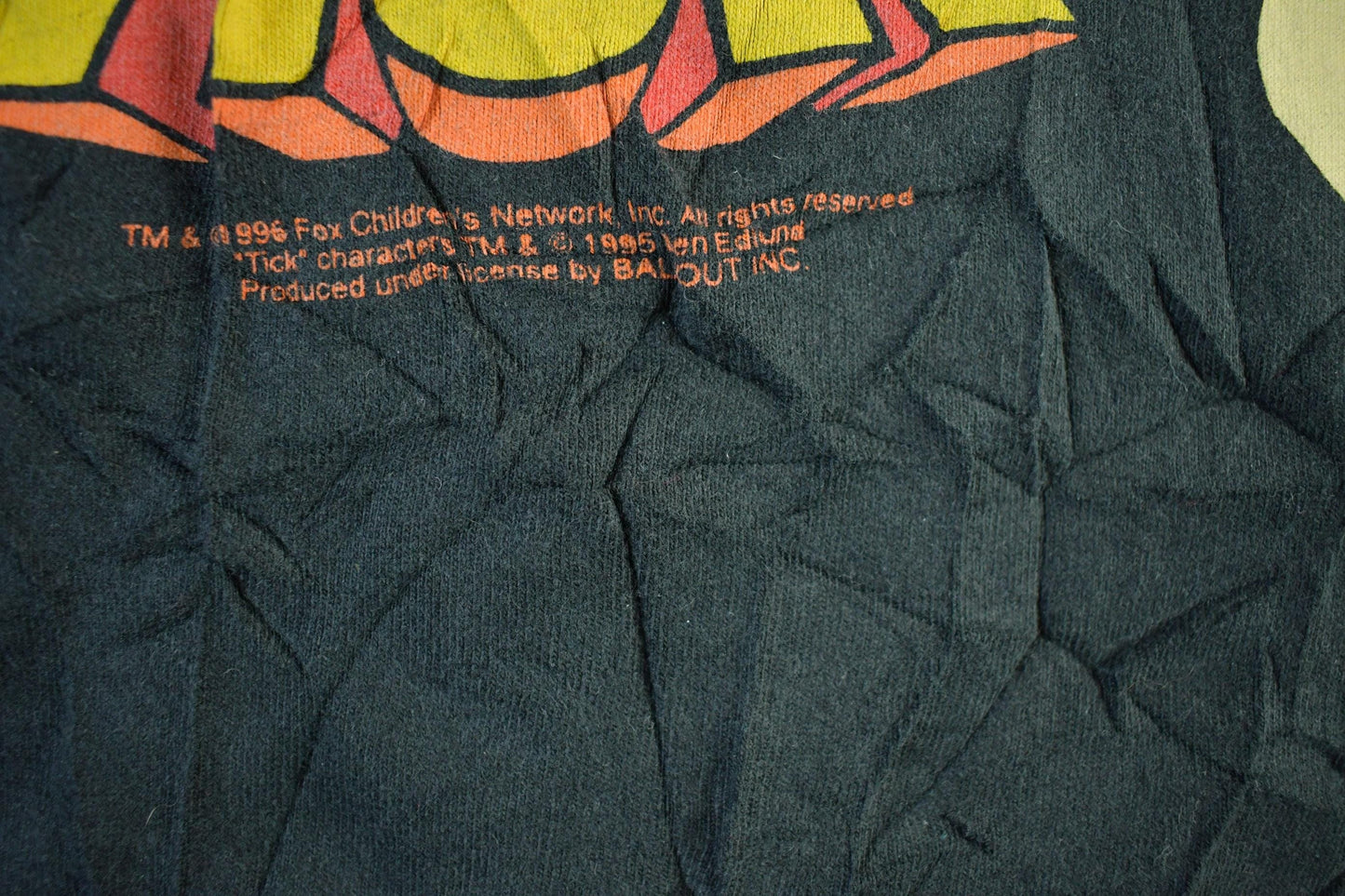 Vintage 1994 The Tick Cartoon Promo T-Shirt Men's Large from propervintagecanada