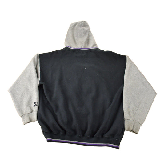 Vintage 1994 Toronto Raptors NBA Embroidered Starter Hoodie Men's XL from propervintagecanada