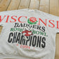 Vintage 1994 University of Wisconsin Badgers Big Print NCAA Rose Bowl Collegiate Crewneck Sweatshirt Men's L / 1990s Made In USA 90s Sports from propervintagecanada