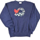Vintage 1995 Artisans Embroidered Cardinal Bird Graphic Print Crewneck Sweatshirt Womens M from propervintagecanada
