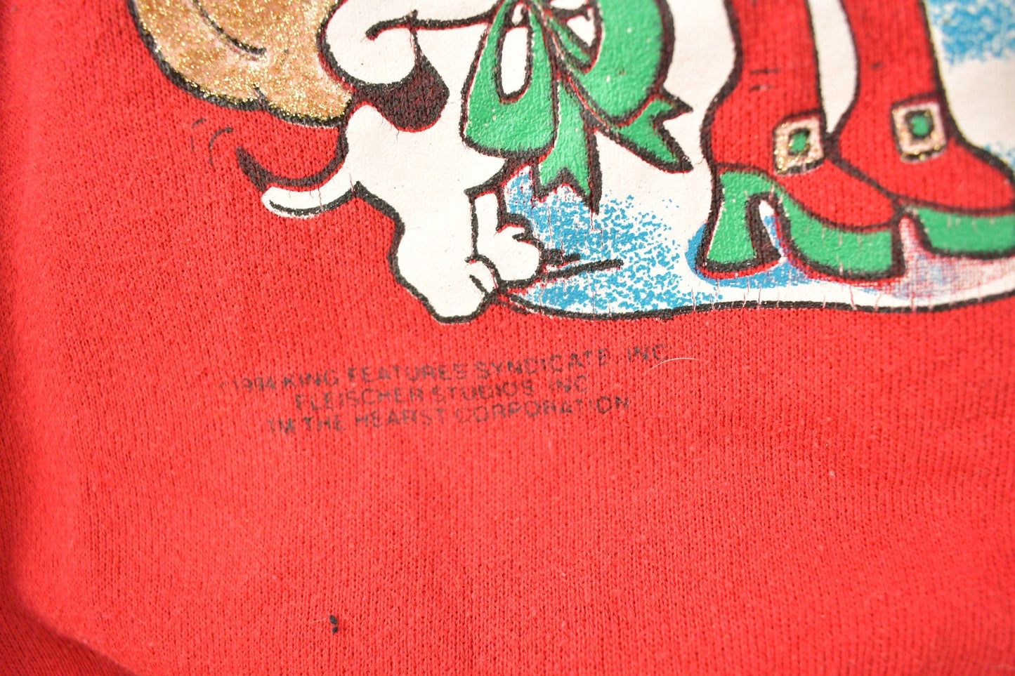 Vintage 1995 Betty Boop Christmas Theme Crewneck Men's Large from propervintagecanada