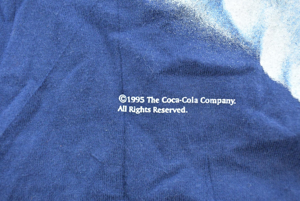Vintage 1995 Coca Cola American Flag Graphic T-Shirt Men's XL from propervintagecanada
