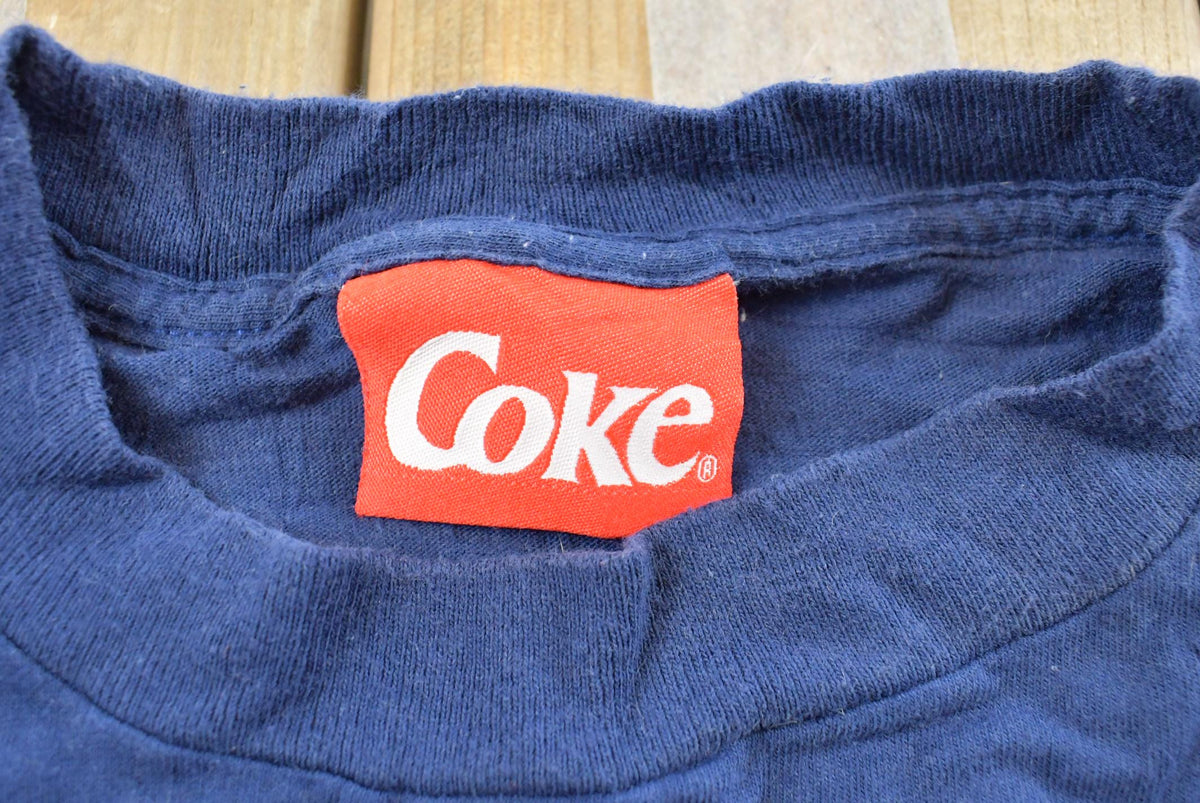 Vintage 1995 Coca Cola American Flag Graphic T-Shirt Men's XL from propervintagecanada