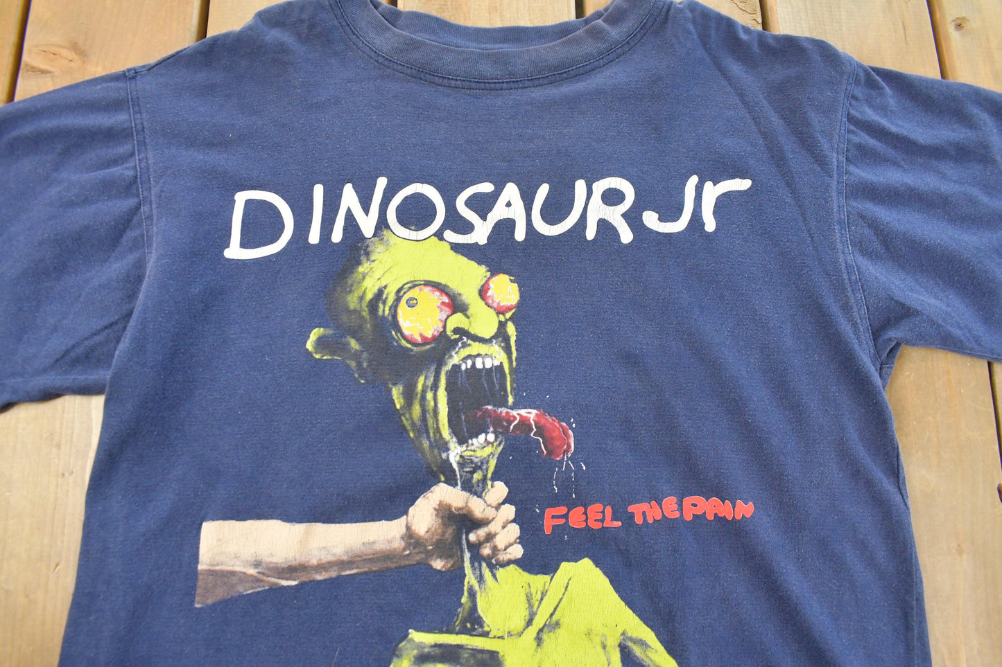 Vintage 1995 Dinosaur Jr Feel The Pain Australasia Japan Tour T-Shirt Men's Large from propervintagecanada