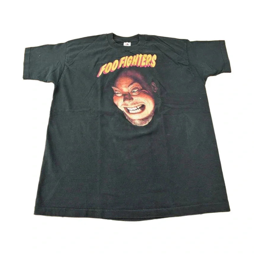 Vintage 1995 Foo Fighters Single Stitch Graphic Band Tee Made in USA Size XL from propervintagecanada