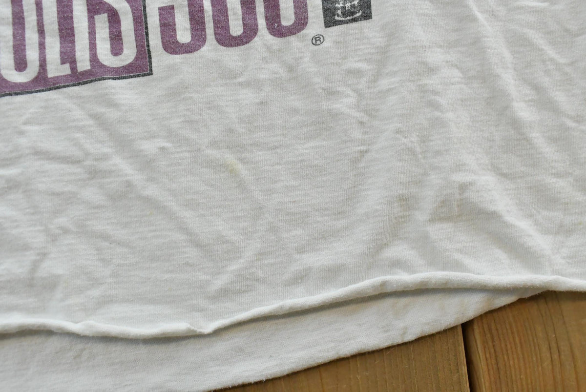 Vintage 1995 Logo 7 Indianapolis 500 Cropped T-Shirt from propervintagecanada
