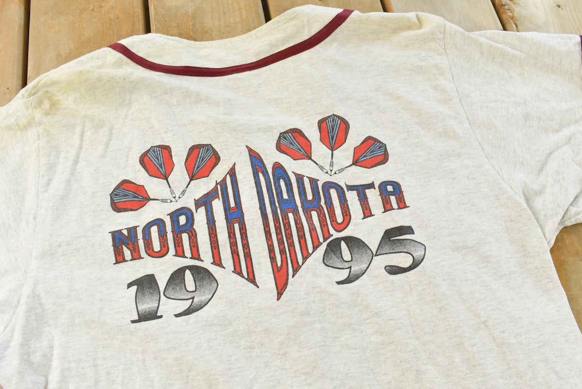 Vintage 1995 Manitoba Darts Baseball Jersey Men's L from propervintagecanada