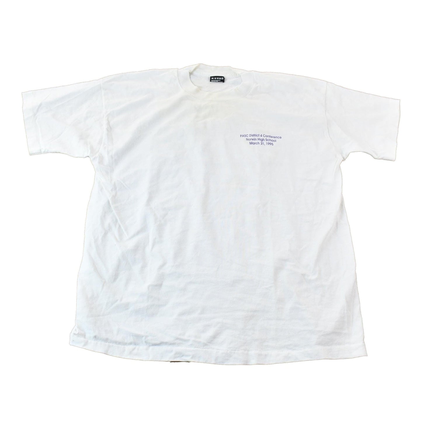 Vintage 1995 Norwin High School PASC District 4 Conference Single Stitch Graphic T-Shirt Men's Large from propervintagecanada