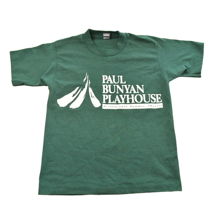 Vintage 1995 Paul Bunyan Playhouse Theatre T-Shirt Mens XS from propervintagecanada