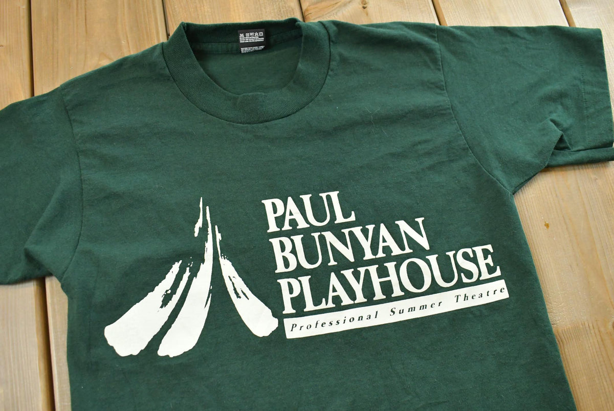 Vintage 1995 Paul Bunyan Playhouse Theatre T-Shirt Mens XS from propervintagecanada