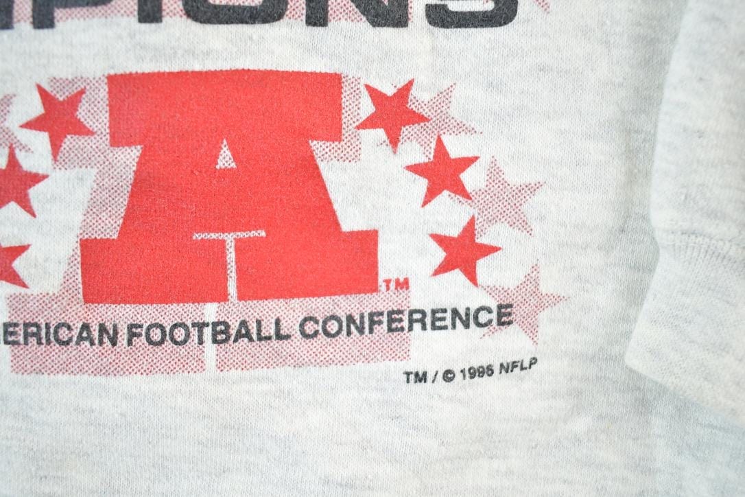 Vintage 1995 Pittsburgh Steelers NFL AFC Crewneck Sweatshirt Mens L