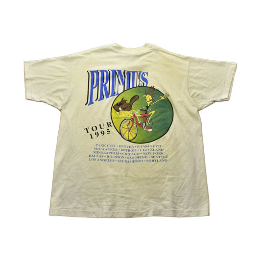 Vintage 1995 Primus Tales From The Punchbowl Tour Band T-shirt Men's Large from propervintagecanada