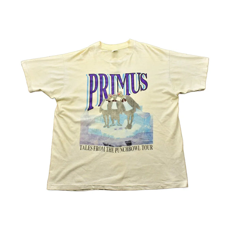 Vintage 1995 Primus Tales From The Punchbowl Tour Band T-shirt Men's Large from propervintagecanada