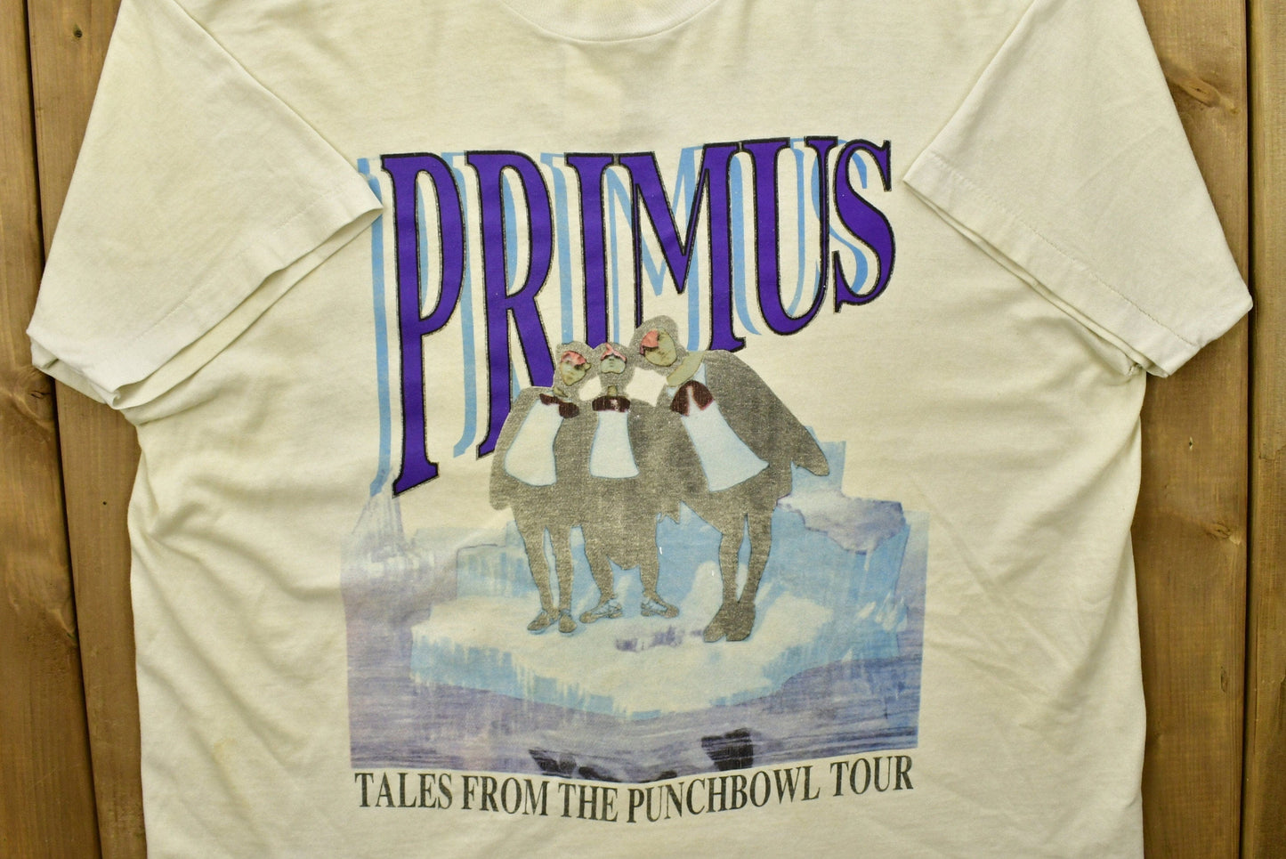 Vintage 1995 Primus Tales From The Punchbowl Tour Band T-shirt Men's Large from propervintagecanada