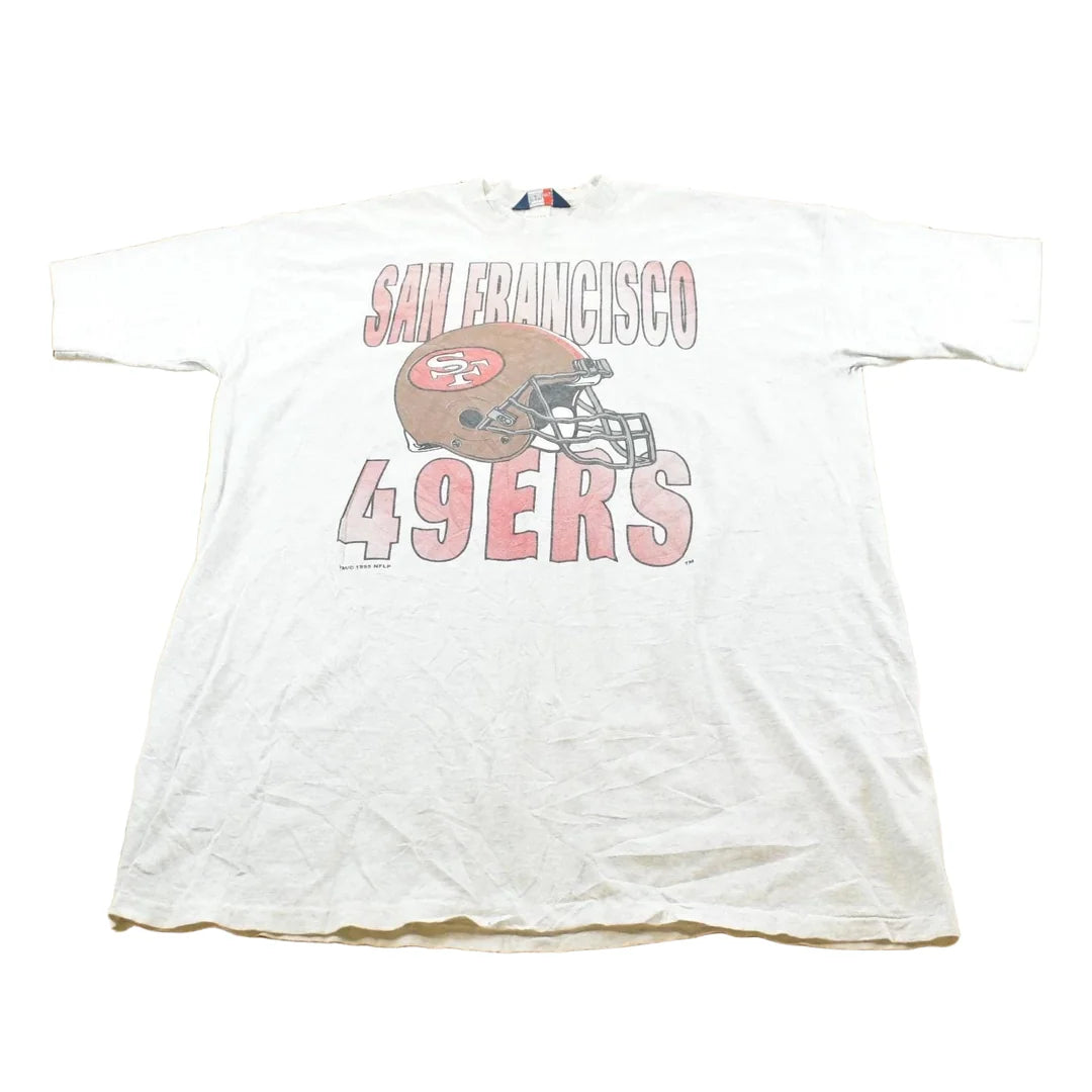 Vintage 1995 San Francisco 49ers NFL Football Sleep T-Shirt Mens 3XL from propervintagecanada