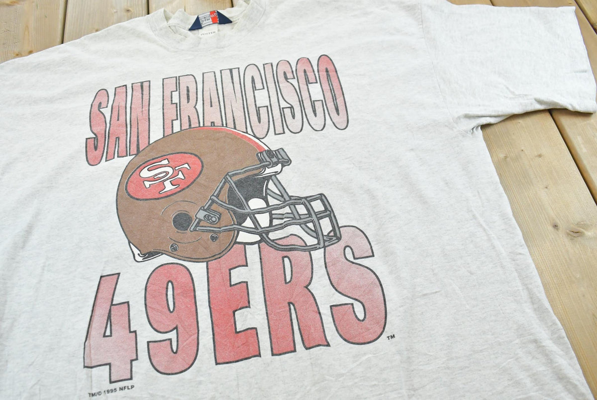 Vintage 1995 San Francisco 49ers NFL Football Sleep T-Shirt Mens 3XL from propervintagecanada