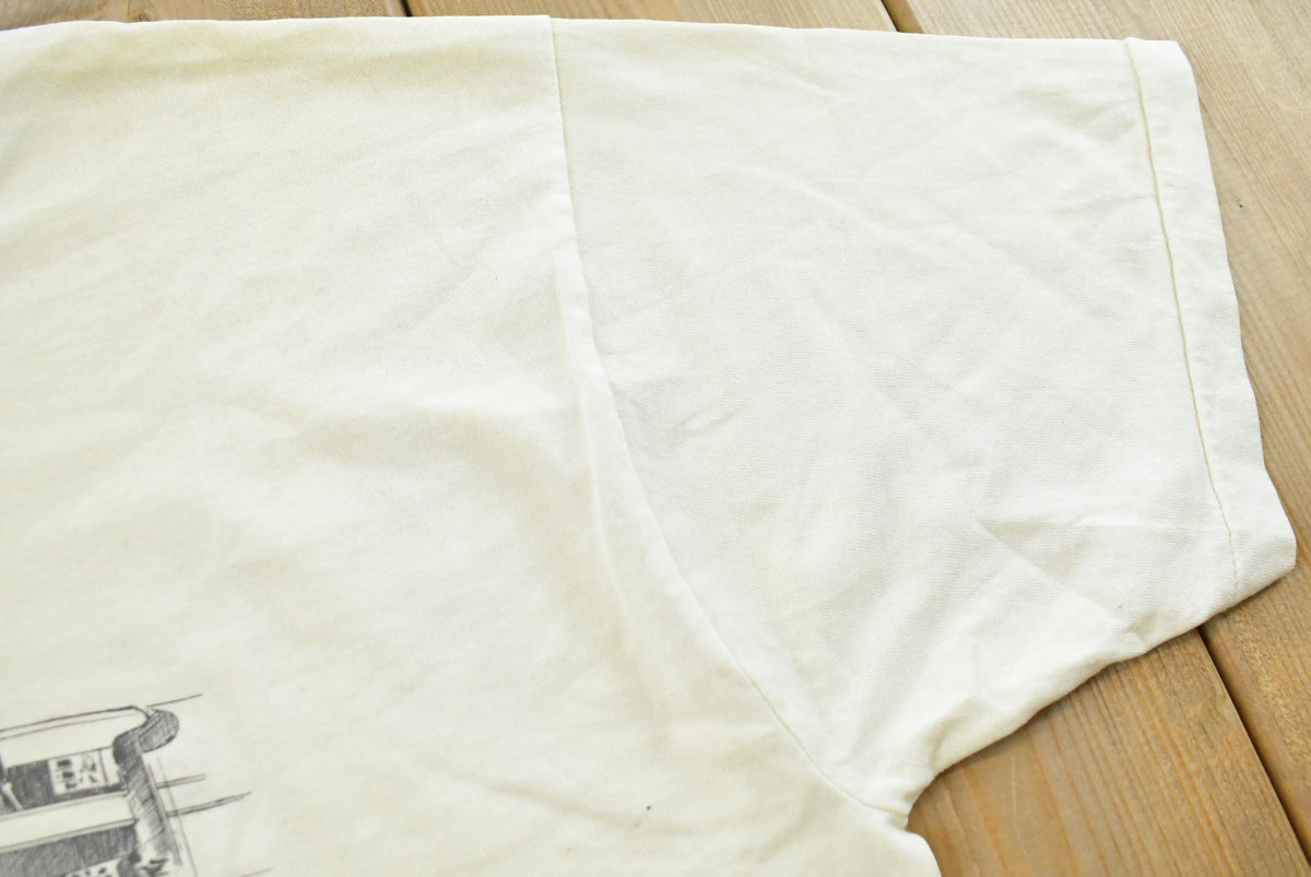 Vintage 1995 Steam Train Single Stitch T-Shirt Mens L from propervintagecanada