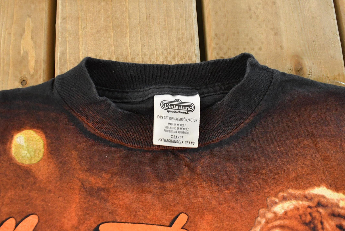Vintage 1995 Ted Nugent Spirit of the Wild Tour Band T-Shirt Men's XL from propervintagecanada
