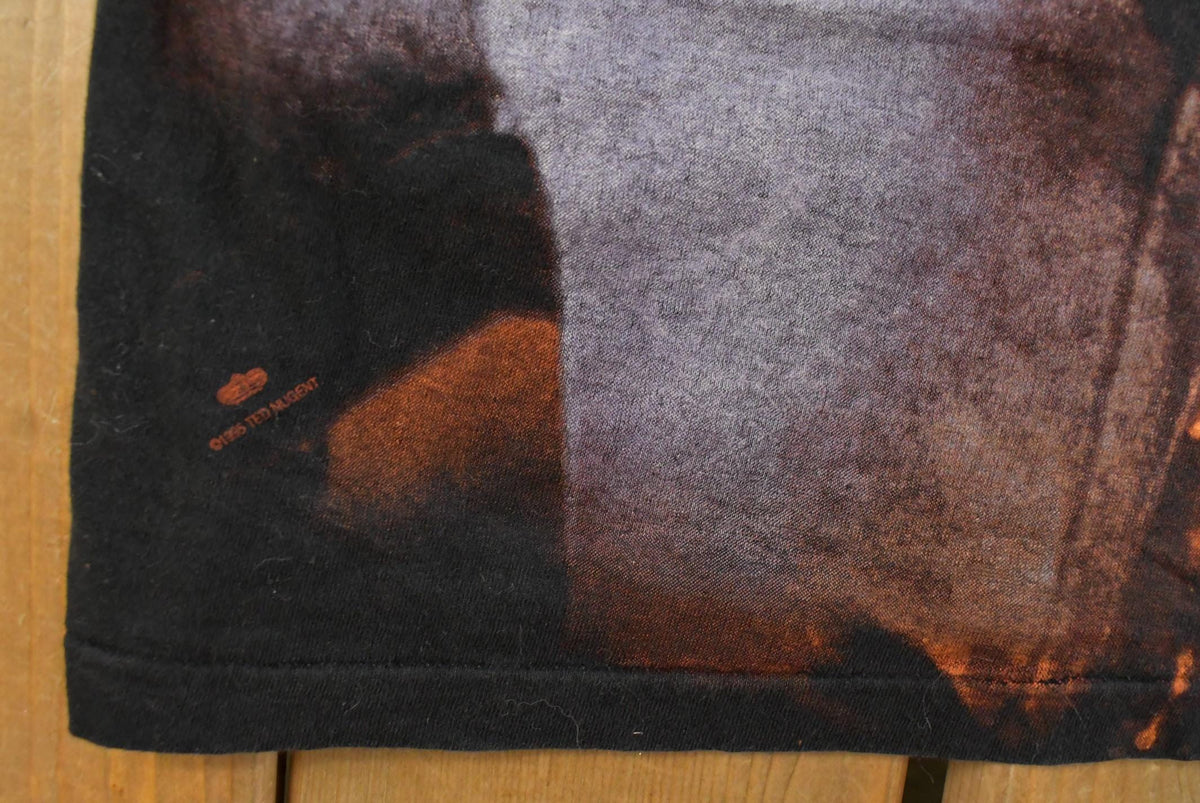 Vintage 1995 Ted Nugent Spirit of the Wild Tour Band T-Shirt Men's XL from propervintagecanada