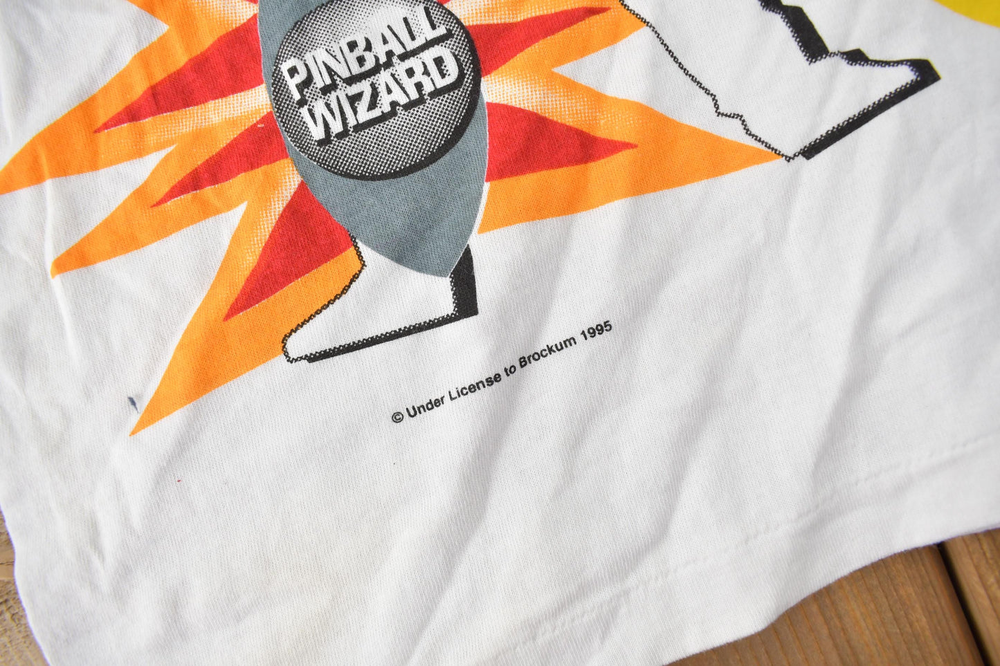 Vintage 1995 The Who Tommy Pinball Wizard AOP Graphic Single Stitch Band Tee Men's Large from propervintagecanada
