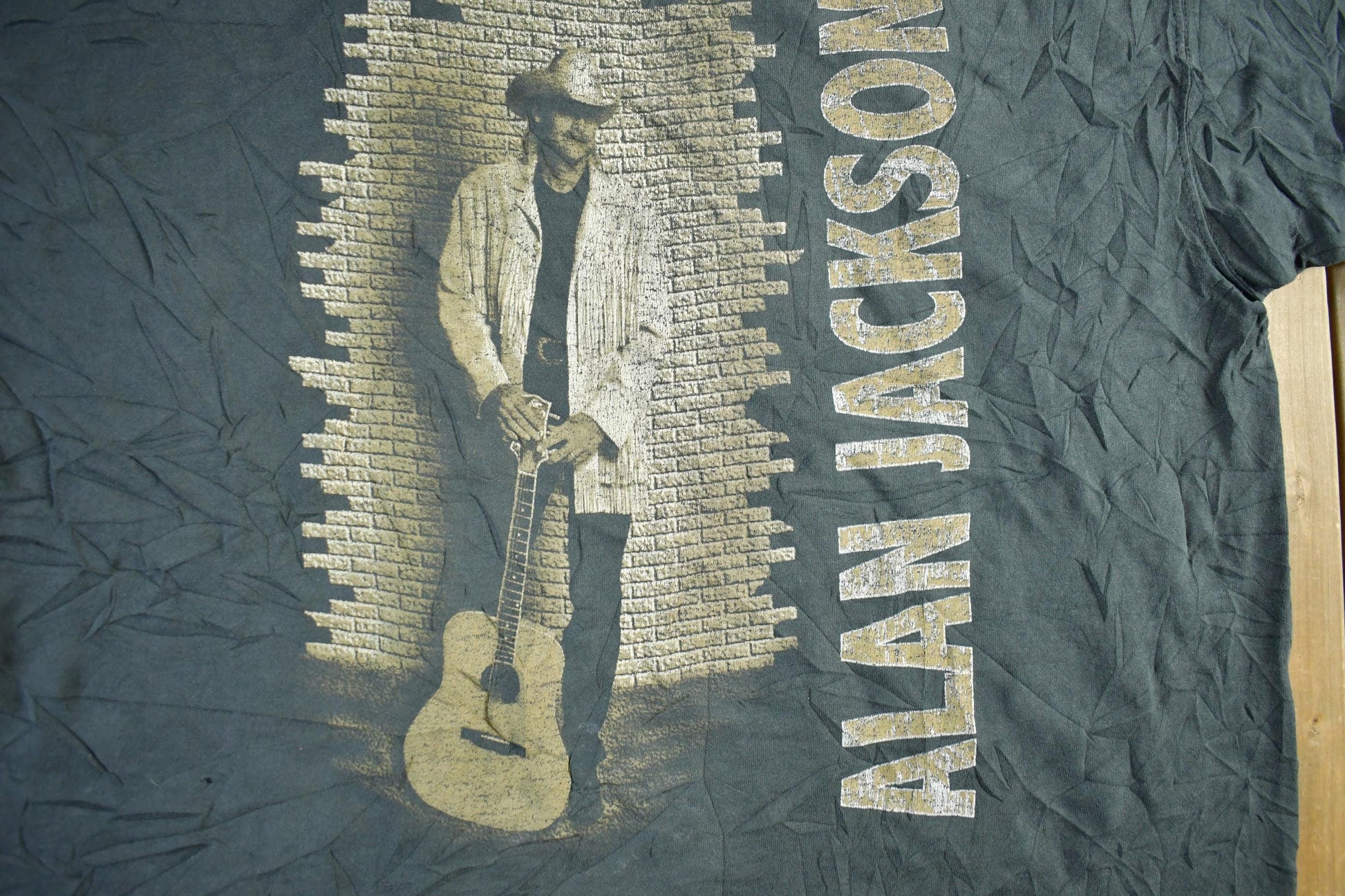 Vintage 1996 Alan Jackson Country Music Tour Graphic Band T-Shirt Men's XL from propervintagecanada