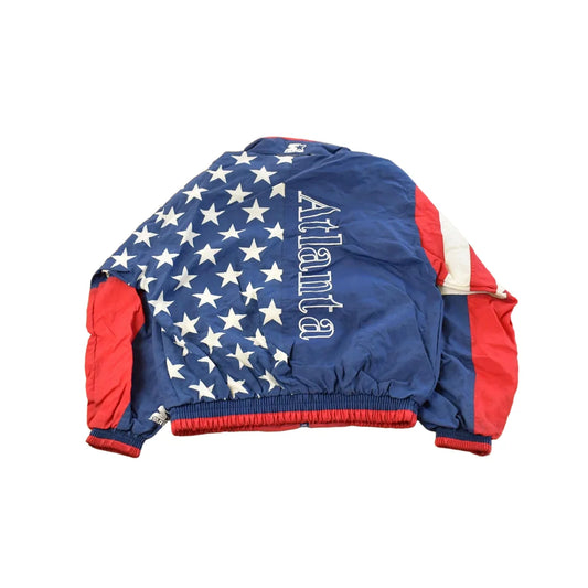 Vintage 1996 Atlanta Olympics Games Starter Windbreaker Jacket Men's S from propervintagecanada