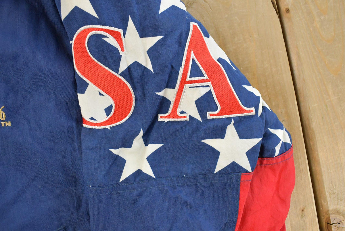 Vintage 1996 Atlanta Olympics Games Starter Windbreaker Jacket Men's S from propervintagecanada