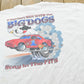 Vintage 1996 Big Dogs Stay in the Pits Racing Funny Graphic T-Shirt Mens XL from propervintagecanada