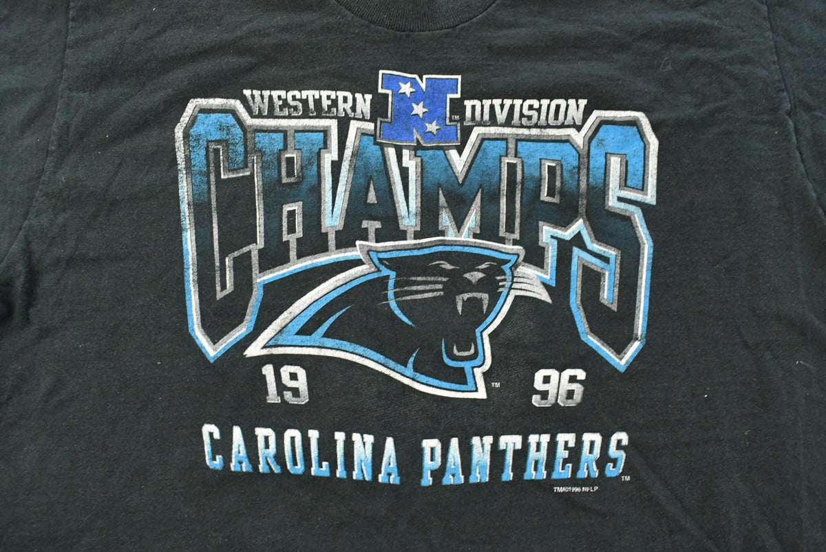 Vintage 1996 Carolina Panthers Pro Player NFL T Shirt Men's XL from propervintagecanada