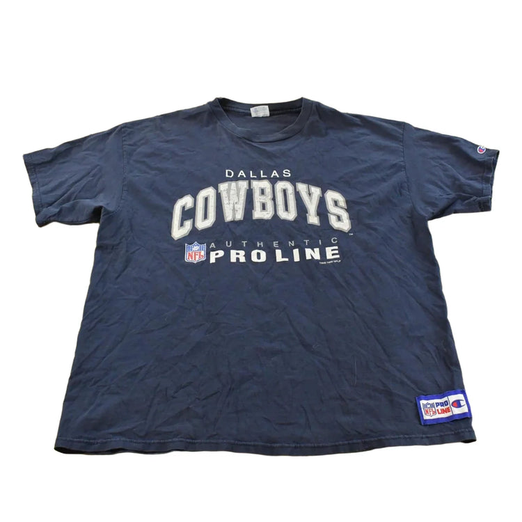 Vintage 1996 Champion Dallas Cowboys T-Shirt Men's 2XL from propervintagecanada