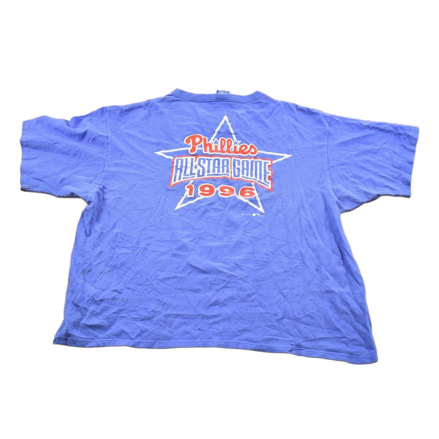 Vintage 1996 Champion Philadelphia Phillies Graphic T-Shirt / Single Stitch / NBA / 90s Streetwear / Athleisure / Sportswear / All Star Game from propervintagecanada