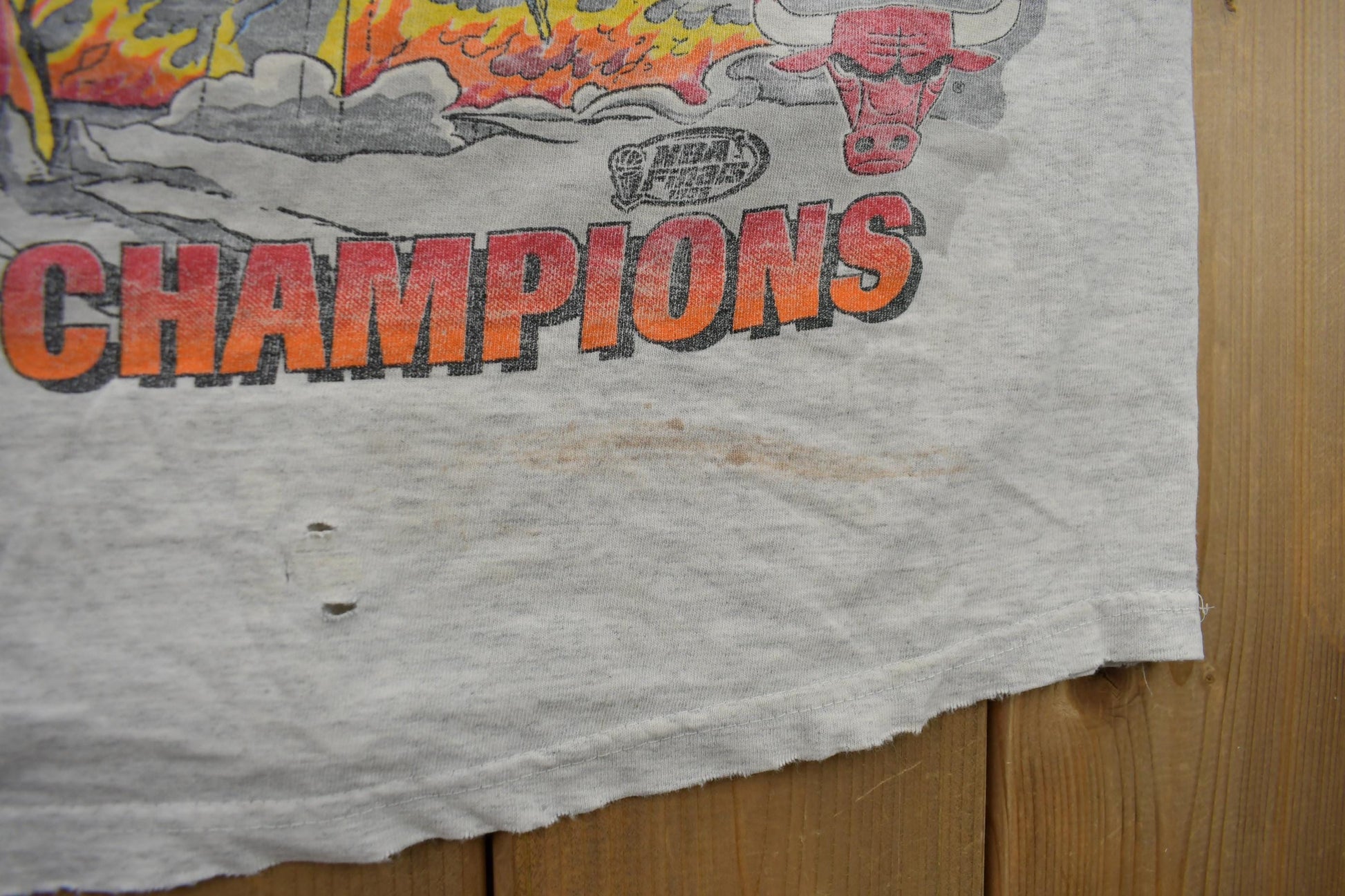 Vintage 1996 Chicago Bulls NBA Champions T-Shirt Men's Large from propervintagecanada