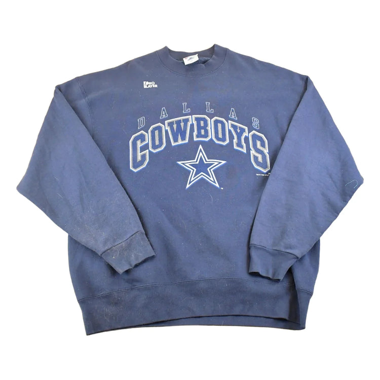 Vintage 1996 Dallas Cowboys Pro Player Crewneck Sweatshirt Men's L from propervintagecanada