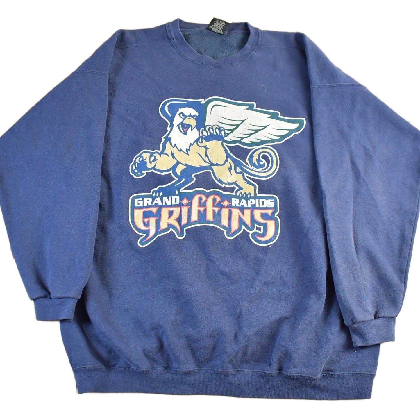 Vintage 1996 Grand Rapids Griffins AHL Hockey Crewneck Mens XL from propervintagecanada