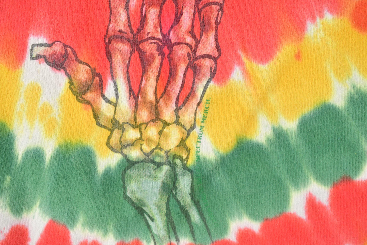 Vintage 1996 Grateful Dead Lithuania Lithuanian Basketball Team tie Dye Band T-Shirt from propervintagecanada