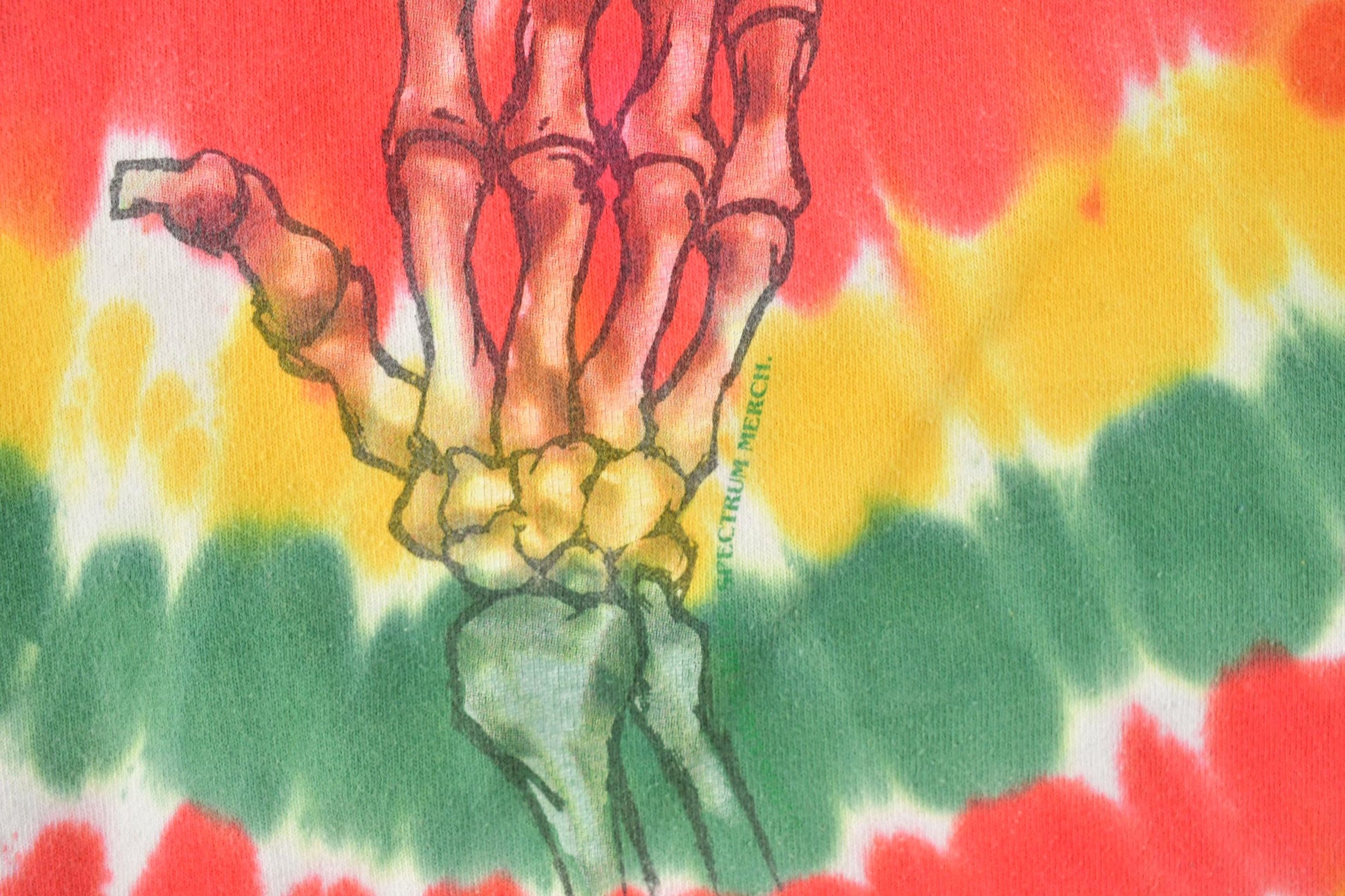Vintage 1996 Grateful Dead Lithuania Lithuanian Basketball Team tie Dye Band T-Shirt from propervintagecanada