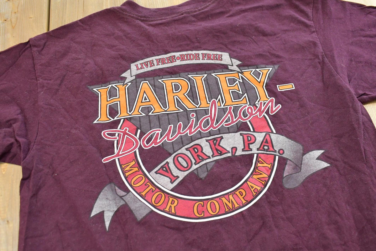 Vintage 1996 Harley Davidson Pennsylvania T-Shirt Mens M from propervintagecanada