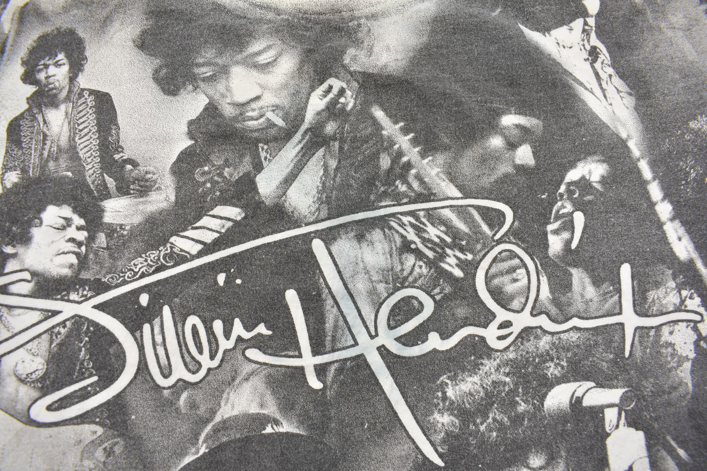 Vintage 1996 Jimi Hendrix All Over Print Band T-shirt from propervintagecanada