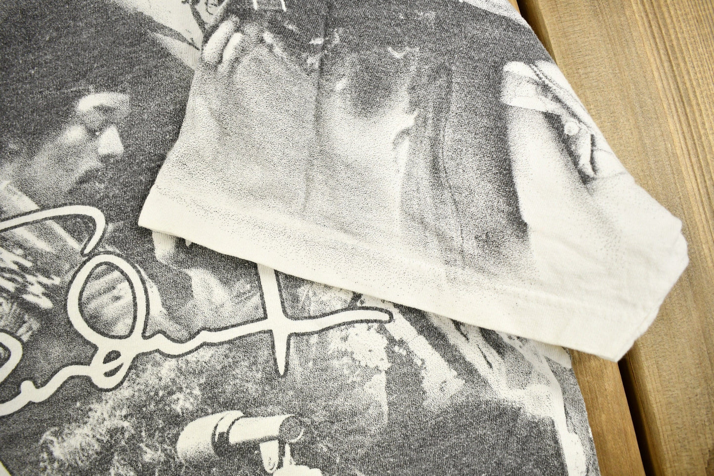 Vintage 1996 Jimi Hendrix All Over Print Band T-shirt from propervintagecanada